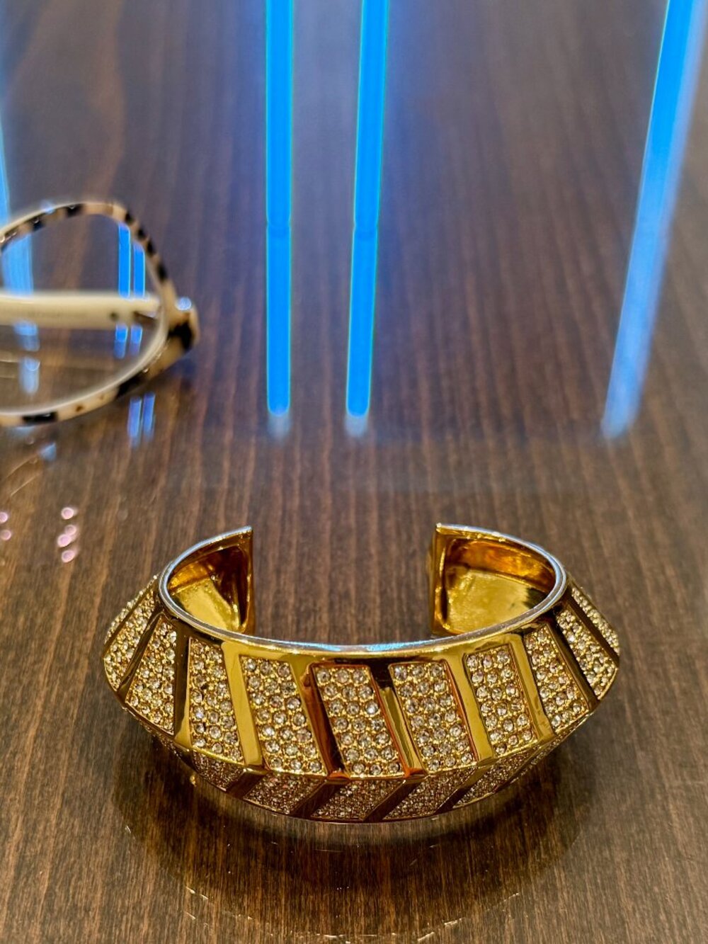 Vince Camuto Sparkly Gold Cuff